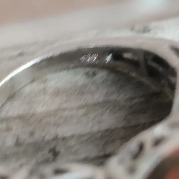 Sterling Orange Mojave Turquoise Ring - Picture 4 of 7